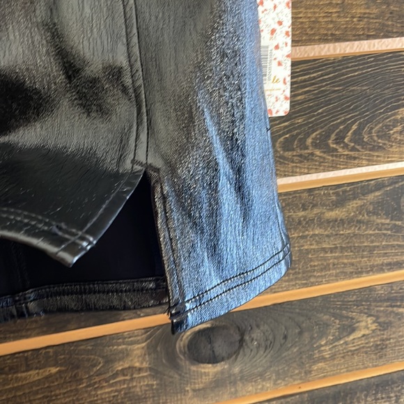 Free People high waisted Black Mini Skirt - Picture 7 of 8